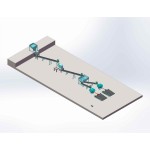 Proceso de Beneficio de Mineral de Oro con Molino de Rueda Trituradora